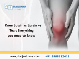 Read more about the article Knee Strain vs Sprain vs Tear: Everything you need to know
