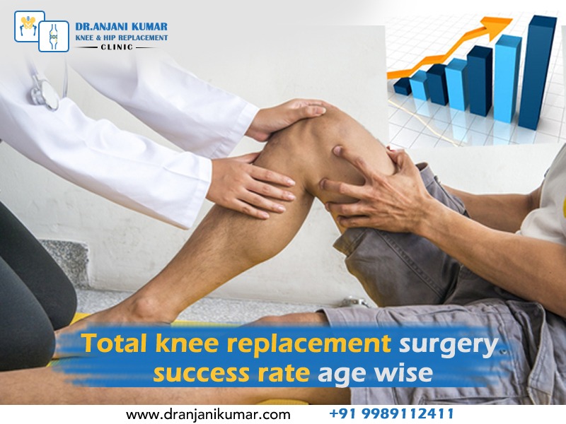 Read more about the article Total knee replacement surgery success rate age-wise